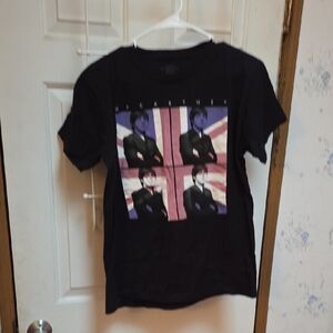 Women's Black Graphic Tee